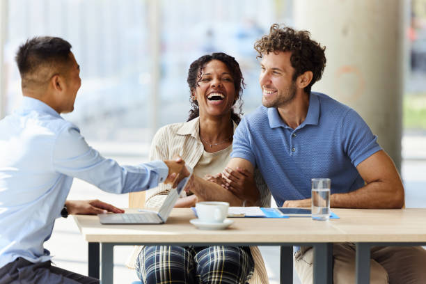 istock Successful deal with insurance agent! 1700208059
