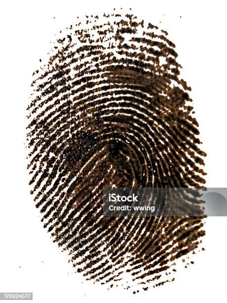 Lettore Di Impronte Digitali - Fotografie stock e altre immagini di Impronta digitale - Impronta digitale, Forze di polizia, Inchiostro