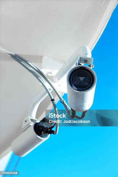 Безопасности Камеры Наблюдения — стоковые фотографии и другие картинки Камера слежения - Камера слежения, Без людей, Безопасность