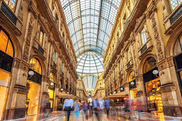 Photo of Galleria Vittorio Emanuele II in Milan, Italy
