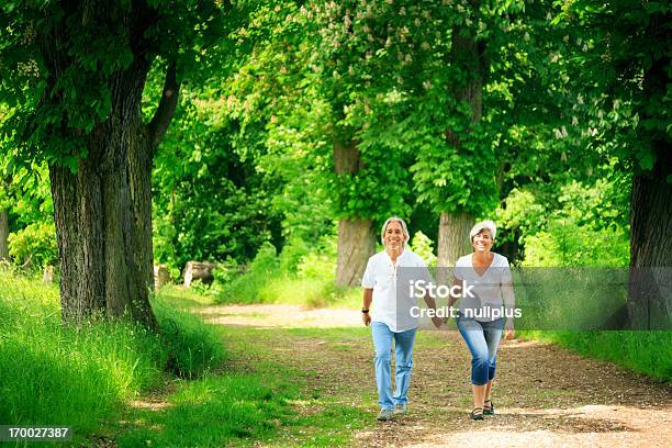 Photo libre de droit de Couple Senior Prendre À Pied banque d'images et plus d'images libres de droit de Activité - Activité, Adulte, Allemagne