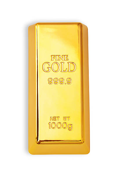 Gold bar Gold ingot on the coins ingot photos stock pictures, royalty-free photos & images