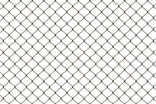 High detailed fence, digital illustration.