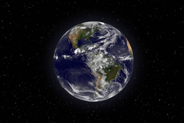 istock Planet earth in space. Surface of Earth. 1700303776