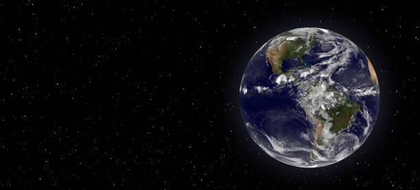 istock Planet earth in space. Surface of Earth. 1700303778