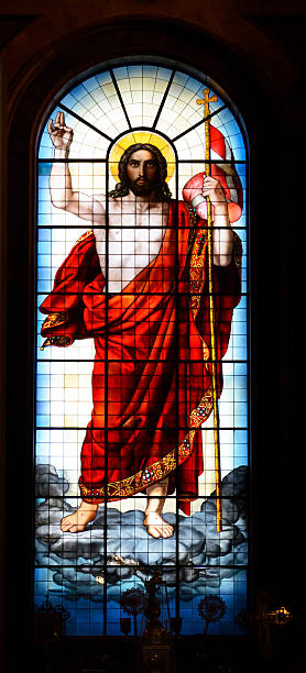 istock Stained Glass of Jesus Christ 170031452