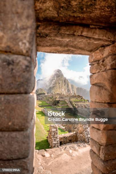 Machu Picchu Peru Stockfoto en meer beelden van Machu Picchu - Machu Picchu, Inca Trail, Landschap - Buiten de steden gelegen gebied