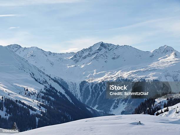 Invierno En Alpes Vorarlberg Austria Foto de stock y más banco de imágenes de Aire libre - Aire libre, Alpes Europeos, Austria