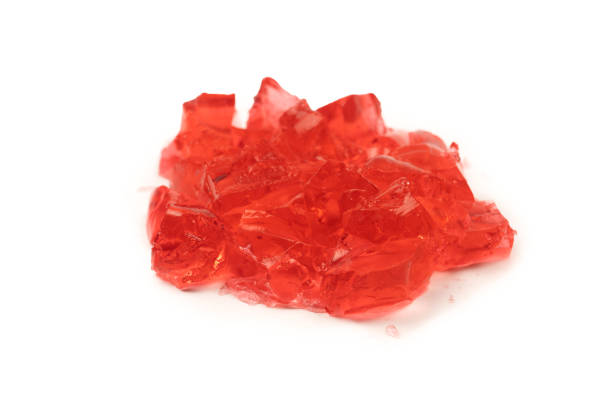 istock Sweet fruit jelly dessert isolated on a white background. 1700345923