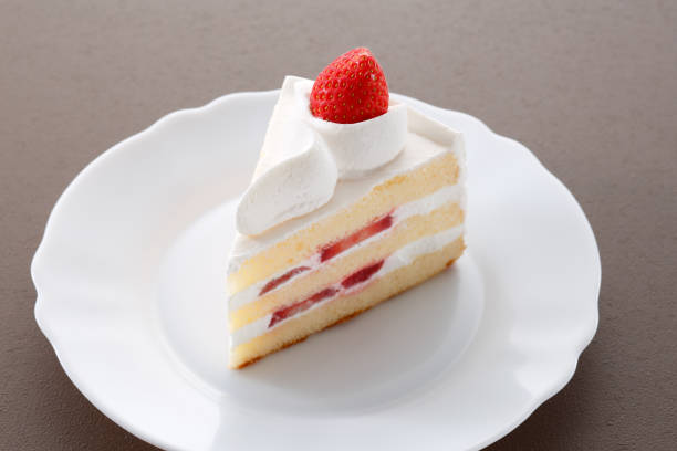istock Delicious-looking shortcake topped with fresh strawberries 1700382447