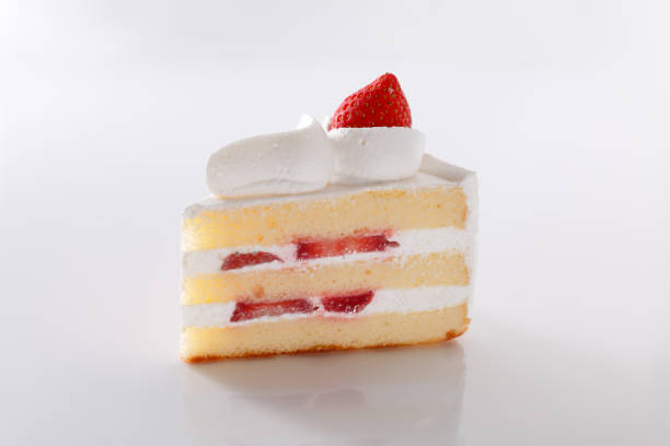 istock Delicious-looking shortcake topped with fresh strawberries 1700384210