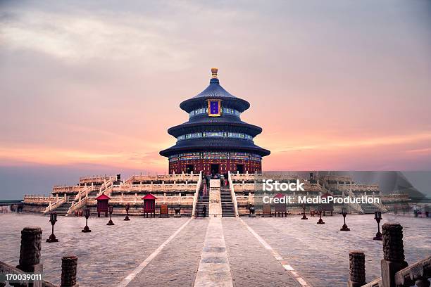 Tempio Del Cielo - Fotografie stock e altre immagini di Pechino - Pechino, Cina, Tempio del Cielo