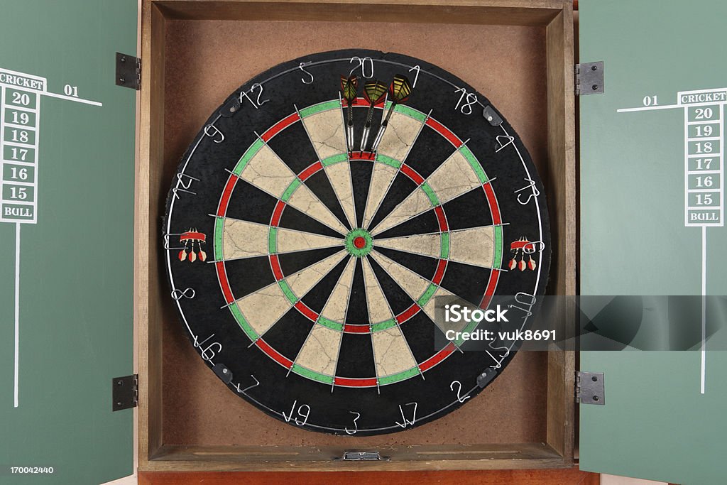 Steel dart game - Lizenzfrei Darts Stock-Foto