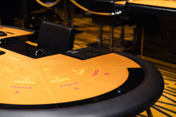 istock Casino table with no one in sight 1700444941