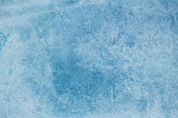 Texture of ice XXXL Full frame image of ice. ice crystal blue frozen cold stock pictures, royalty-free photos & images