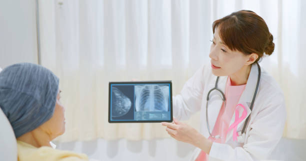 istock doctor show breast ultrasound 1700451213