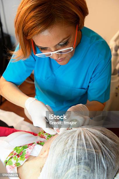 Mesoterapia - Fotografie stock e altre immagini di Ambientazione interna - Ambientazione interna, Ambulatorio medico, Antirughe