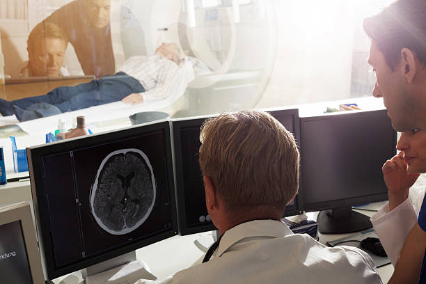 istock Doctor discussing MRI Scan 170046984