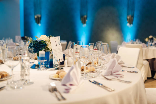 istock Beautiful table decoration for a special occasion. 1700475351