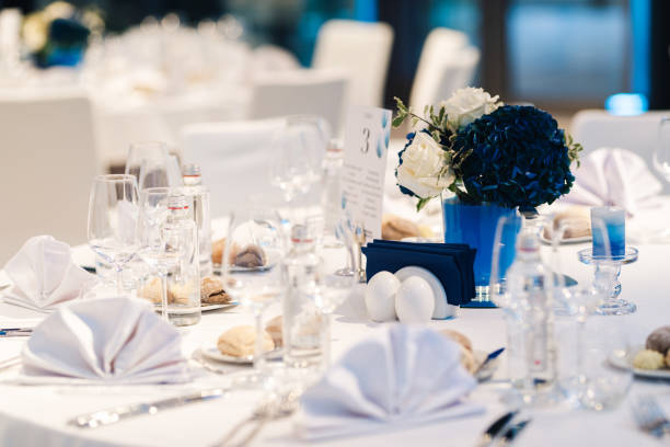 istock Beautiful table decoration for a special occasion. 1700475369
