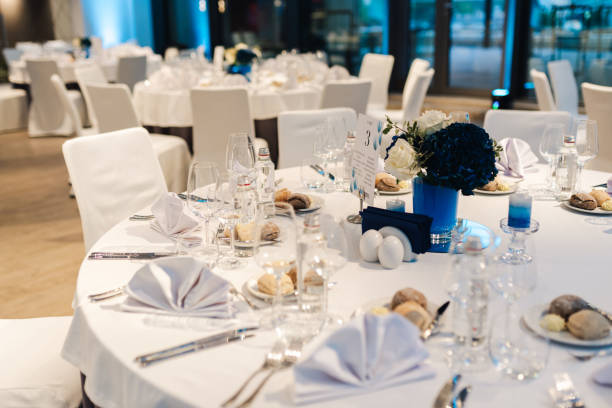 istock Beautiful table decoration for a special occasion. 1700475377