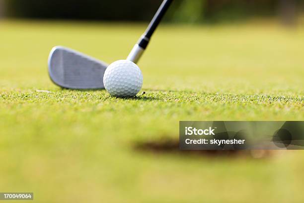 Golf Ball Und Schläger Auf Dem Spielfeld Stockfoto und mehr Bilder von Golfschläger - Golfschläger, Golf, Golfplatz