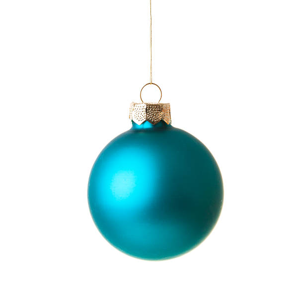 Christmas ball, isolated on white stock photo