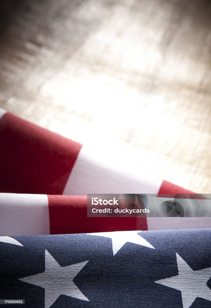 США Американский флаг с Copyspace - Стоковые фото Звёздно-полосатый флаг роялти-фри