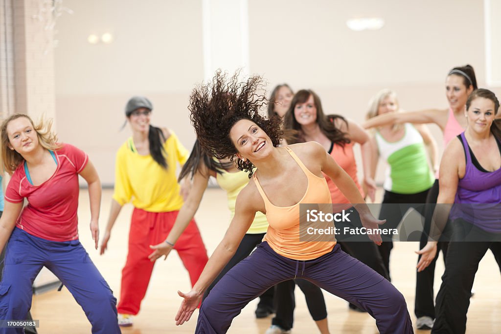 Fitness Taniec klasy - Zbiór zdjęć royalty-free (Zumba)