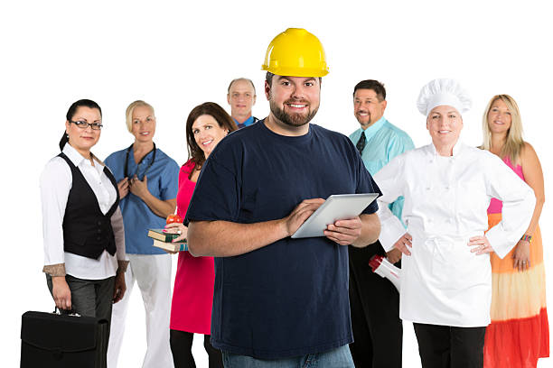 istock Large diverse group of people with different occupations 170052026