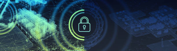 istock Cyber security in the oil and gas industry. Scheme. 3d-rendering 1700526019