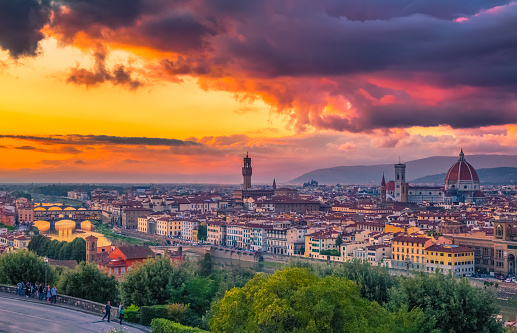 Beautiful Florence in Italy