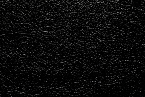 Old black leather background