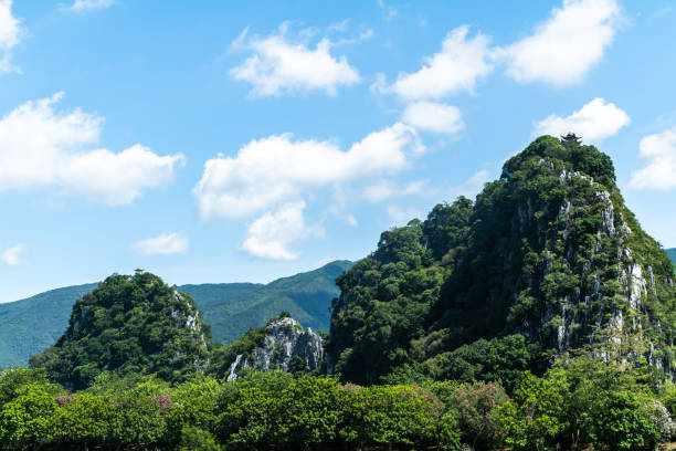 Seven Star Crags (Qixing Yan，七星岩) in Zhaoqing City, China