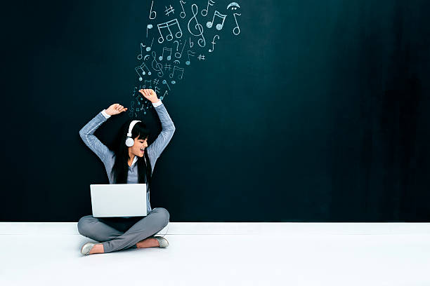 istock Young woman dancing and enjoying 170060765