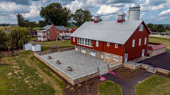 The Stone House served as a field hospital during the American Civil War and is part of the Manassas National Battlefield Park in Manassas, Virginia, USA.