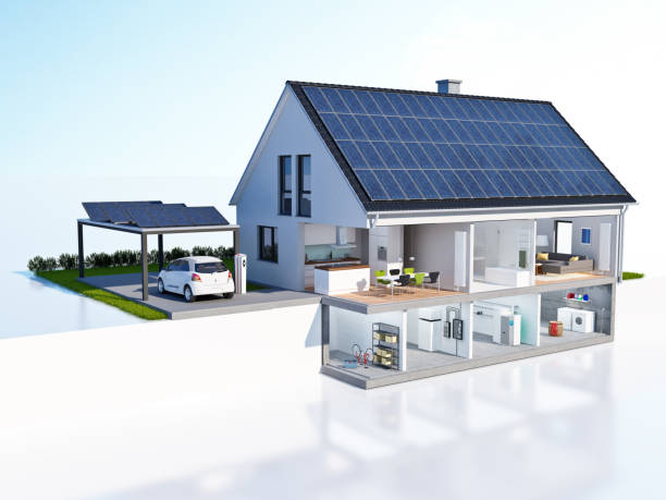 istock Modern cut house with a view of the interior 1700637146