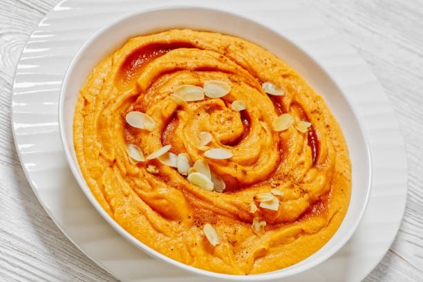 istock vanilla whipped sweet potatoes with maple syrup 1700674720