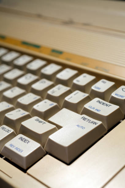 istock close up  of electric typewriter keyboard 1700690441