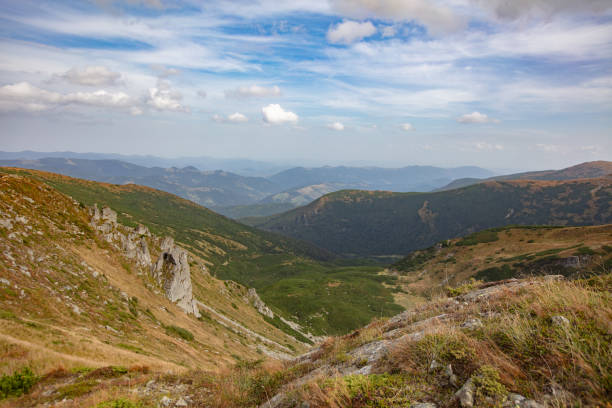 istock sharp rocks of Shpytsi Mountain in Chornohora mountain range in Ukrainian 1700700992