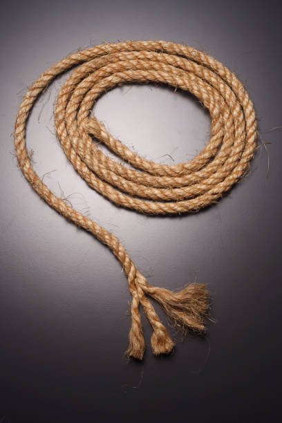 istock top view of the straw rope coiled 1700702624