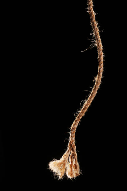 istock Straw rope against the black background 1700703969