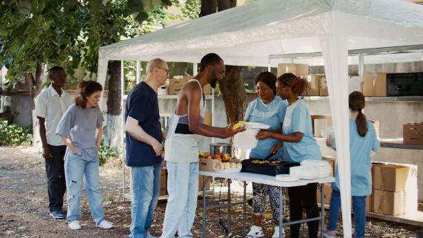 istock Food Donations Provided To The Needy 1700722861