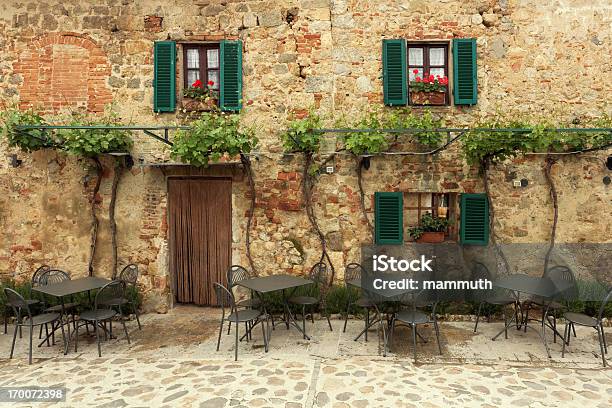 Restaurant Tables In Italy Stock Photo - Download Image Now - Italy, Italian Culture, Inn