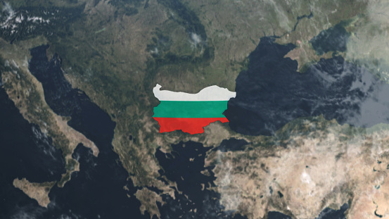 Credit: https://www.nasa.gov/topics/earth/images\n\nAn illustrative stock image showcasing the distinctive tricolor flag of Bulgaria beautifully draped across a detailed map of the country, symbolizing the rich history and cultural pride of this renowned European nation.