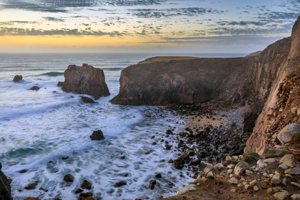 istock Sunset over Mangersta Sea Stacks, Isle of Lewis 1700837568