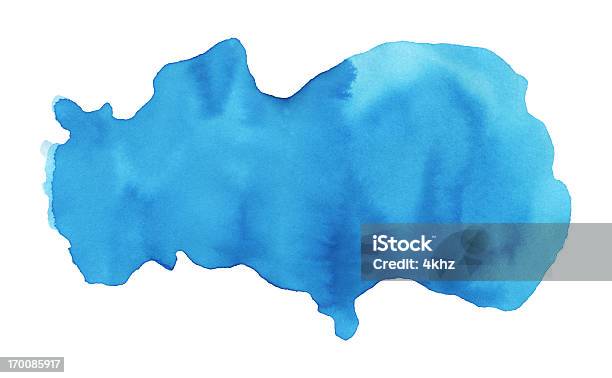 ブルーの水彩絵の具の質感 - ペンとインクのベクターアート素材や画像を多数ご用意 - ペンとインク, シミ汚れ, 水彩画