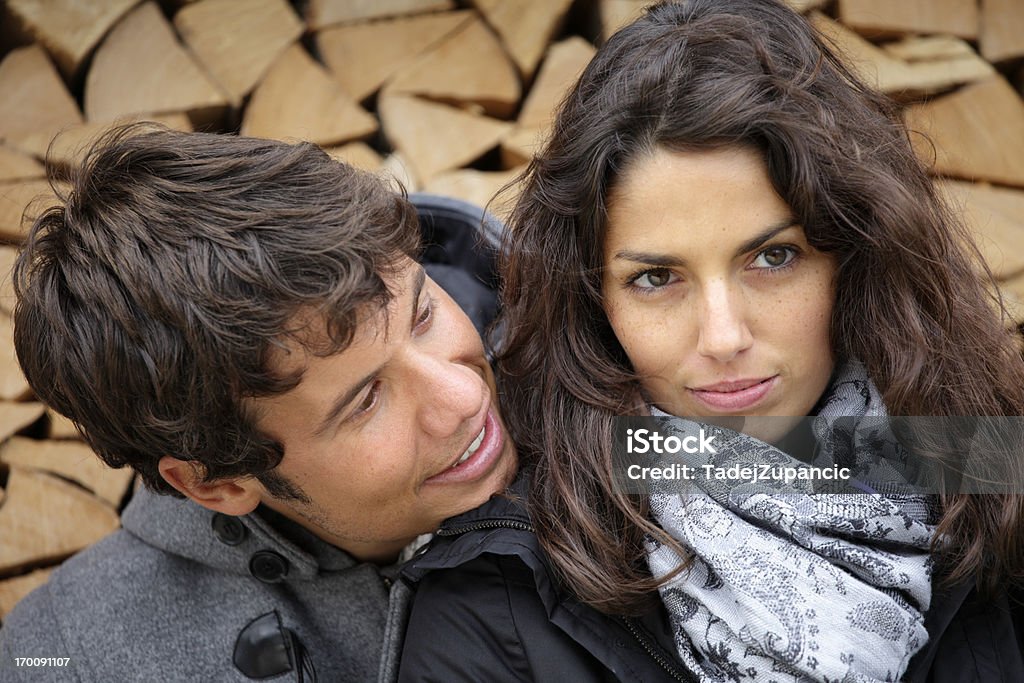 Couple outdoors Young couple enjoying outdoors. Image was shot on the Minilypse Bad Aussee. Adult Stock Photo