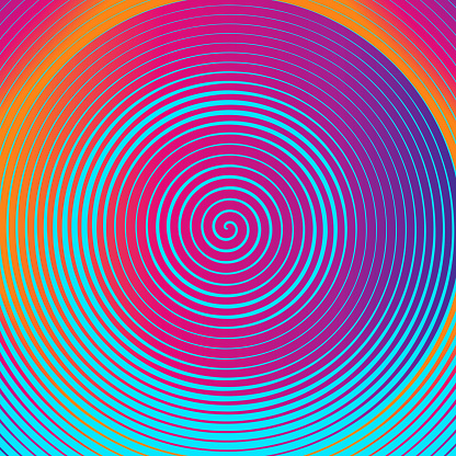 istock Spiral concentric pattern 1700934642