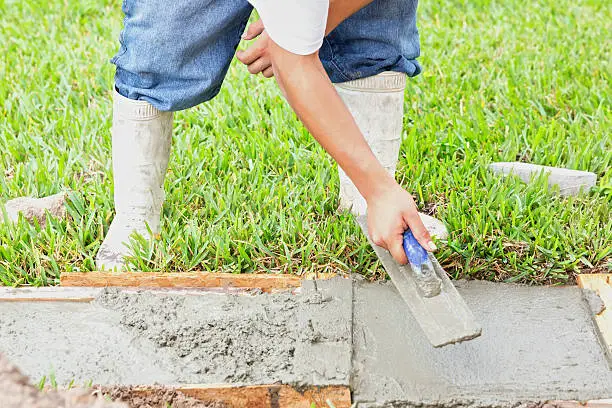 Photo of Cement for screen enclosure